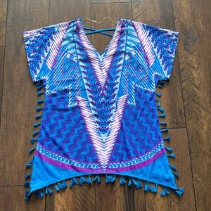 SizeS INC swim cover top